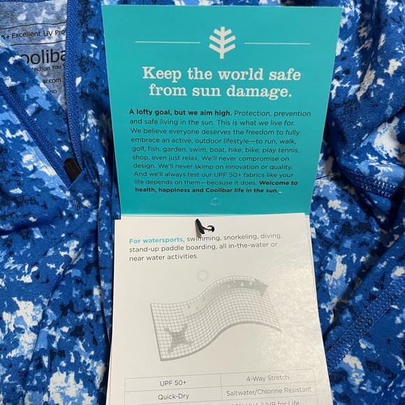 NWT Coolibar Rash Guard - Picture 5 of 7